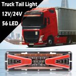 Feu arri�re universel dynamique a led 12v pour voiture, camion, clignotant, feu stop arri�re, clignotant ...