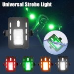 Feux arrire de vlo 4 couleurs, clignotant, etanche, pour cyclisme, lampe clignotante modifie, pour ...
