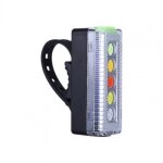 Feu arri�re de v�lo compact, l�ger, rechargeable par usb, robuste pour la conduite de nuit