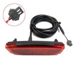 Feu arrire de vlo electrique 36v / 48v, pour e - scooter, sm / etanche, connexions d'interface, feu ...