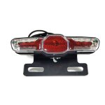 Feu arrire de vlo electrique avec clignotant et feu stop compatible avec feu stop 12 - 80 v pour eclaircir ...