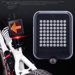 Feu arri�re de v�lo etanche a 64 led, charge usb, pour vtt, signalisation de direction, voyant d'avertissement ...