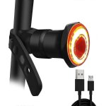 Feu arri�re de v�lo intelligent, clignotant a led, eclairage arri�re de s�curit� a haute intensit�