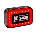 Feu arri�re de v�lo intelligent rt02, radar de d�tection de freinage arri�re intelligent, lampe de cyclisme ...