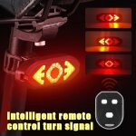 Feu arrière de vélo n66, rechargeable par usb, ultra lumineux, led, signalisation de sécurité, feux de ... Feu arrière de vélo n66, rechargeable par usb, ultra lumineux, led, signalisation de sécurité, feux de ...