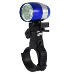 Feu avant de v�lo 6 led, etanche, vtt, fourche avant, guidon, lanterne cyclisme, mini lampe de nuit d'avertiss ...