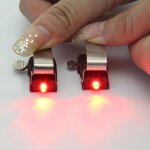 Feu de freinage led pour vlo, signalisation de scurit, etanche, nano, pour extrieur, randonne, voyage ...