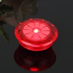 Feux de roues de bicyclette, 2 pices, rayons de bicyclette, lampe de fil super brillante avec mode flash ...