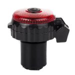Feu de signalisation pour rétroviseur de vélo 21 - 22mm, rotation a 360 , rétroviseur de sécurité, accessoires ... Feu de signalisation pour rétroviseur de vélo 21 - 22mm, rotation a 360 , rétroviseur de sécurité, accessoires ...