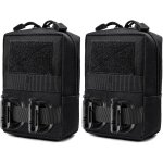 Few - 2 pack pochette tactique molle petite militaire accessoires poche convient aux gilet tactique sac ... Few - 2 pack pochette tactique molle petite militaire accessoires poche convient aux gilet tactique sac ...