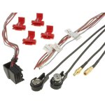 Fiches autoradio gps tmc pour audi / seat / skoda / vw - fils nus