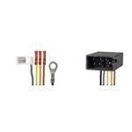 Fiches iso autoradio - iso alimentation asia 12v - rac5550 Fiches iso autoradio - iso alimentation asia 12v - rac5550