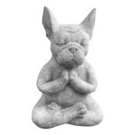 Figurine de yoga zen jardin, haute qualit�, en poly r�sine, d�coration de bureau, de cour, ornement de ...