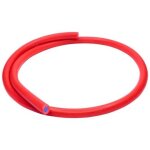 Fil a bougie diam�tre 7mm longueur 1m rouge cable cuivre tondeuse tracteur remorque voiture