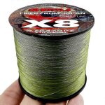 Fil de pche tress multifilament pe 8 brins 500 m, ultra rsistant, 18, 22, 31, 39, 43, 52, 61, 78 lb ...