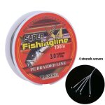 Fil de pêche tressé pe a 4 brins, accessoires de pêche en mer, multifilament, carpe, 100m Fil de pêche tressé pe a 4 brins, accessoires de pêche en mer, multifilament, carpe, 100m