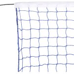 Filet de badminton de 20 x 2, 5 pieds, 2 pi�ces, filet de court de badminton portable pour le jeu en ...