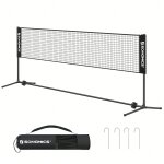 Filet de badminton de 3 m, filet de volley - ball, hauteur r�glable, ensemble portable pour le tennis ...