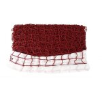 Filet de badminton portable volleyball net - rouge + - lh