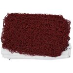 Filet de badminton professionnel standard pour l'entrainement tresse 6, 0m x 0, 75m blanc