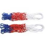 Filet de basket - ball en nylon, pour le sport, jante de but, maille haute, new - 2pcs