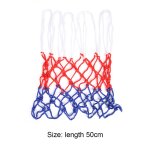 Filet de basket - ball pour tous les temps, couleur contraste rouge, blanc et bleu, 1 pice