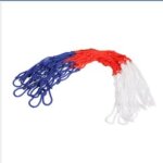 Filet de basket - ball tricolore, fil de sport standard, bord en maille, accessoires de basket - ball ...