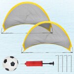 Filet de but de football pliable et durable, 8 pièces, avec gonfleur de football et clou en fer pour ... Filet de but de football pliable et durable, 8 pièces, avec gonfleur de football et clou en fer pour ...