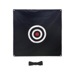 Filet de cible de golf portable en tissu, cercle suspendu d'entraînement, filet de cible de golf pour ... Filet de cible de golf portable en tissu, cercle suspendu d'entraînement, filet de cible de golf pour ...