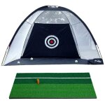 Filet d'entranement de golf putting, cage portable avec cible pour le bureau et extrieur dimensions ...