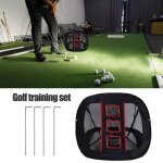 Filet de pratique de golf en nylon, entraînement de précision, outil de golf pratique, cages de déchiquetage, ... Filet de pratique de golf en nylon, entraînement de précision, outil de golf pratique, cages de déchiquetage, ...