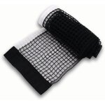 Filet noir de ping - pong, tennis de table, 14 cm de hauteur et 180 cm de longueur