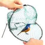Filet a oiseaux pliable, outil pratique pour la chasse en plein air, 20 / 30 / 40 / 50cm