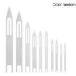 Filet de p�che a aiguille, 10 pi�ces, en plastique, r�paration de tissage al�atoire pour tricoter ou ...