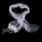 Filet de p�che en monofilament de 15m, avec flotteur, pi�ge de lancer a la main durable en plein air, ...