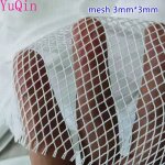 Filet de pche en nylon semi - fini sans noeuds, rseau de pche extrieur pour cage d'levage, outil ...