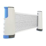 Filet de ping - pong r�tractable, ensemble de poteaux et filet de tennis de table portable pour tables ...