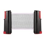 Filet ping - pong filet tennis de table rétractable adaptable portable accessoire de ping - pong, noir ... Filet ping - pong filet tennis de table rétractable adaptable portable accessoire de ping - pong, noir ...