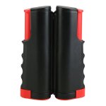 Filet de pingpong r�glable, filet de tennis de table r�tractable pour table d'ext�rieur noir