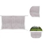 Filet de tennis pliable a quatre bords pour volants, délicat, bonne résistance Filet de tennis pliable a quatre bords pour volants, délicat, bonne résistance