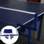 Filet de tennis de table portable, support en fer, flexible, en acier, pour fitness, sport