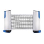 Filet de tennis de table rtractable pour ping - pong 190cm gris et bleu - - rose vie