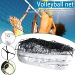 Filet de volley - ball portable, jeu de fils en acier, pour la plage, les arrire - cours de sport, n66, ...