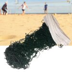 Filet de volley - ball professionnel en polyester, matériel de sport solide pour la course Filet de volley - ball professionnel en polyester, matériel de sport solide pour la course