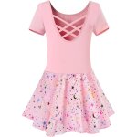 Filles ballet vtements robe manches courtes enfants robe de ballet justaucorps de danse manches longues ...