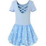 Filles ballet vtements robe manches courtes enfants robe de ballet justaucorps de danse manches longues ...