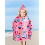 Fille enfants a capuche châle serviette enfants dessin plage maillot de bain châle serviette longue robe ... Fille enfants a capuche châle serviette enfants dessin plage maillot de bain châle serviette longue robe ...