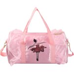 Fille sac de danse de ballet, sac de danse classique fille sac de sport sac a bandoulire de danse rose ...