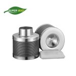 Filtre a charbon avec supporter ficateur d'air au charbon vierge australien, kits de tente de croissance, ...