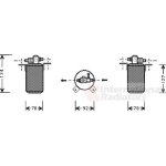 Filtre dshydratant, climatisation bmw 3 de 09 / 1987 a 06 / 1991